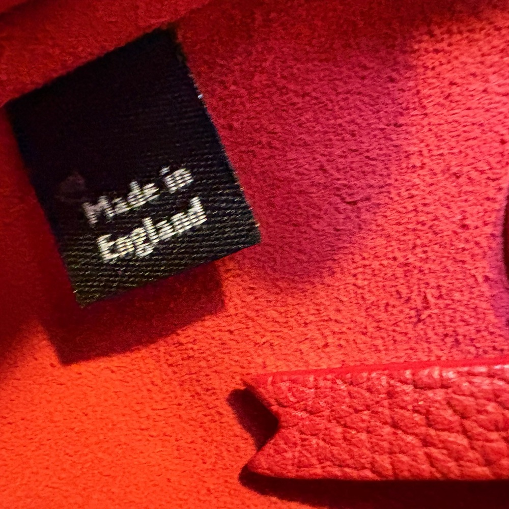 Mulberry Lily Scarlet Red Leather Bag - Picture 12 of 16